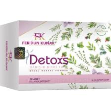 Feridun Kunak Detoxs Karışık Bitki Tozu 30 Adet Detoks Çayı Bitkisel Karışım