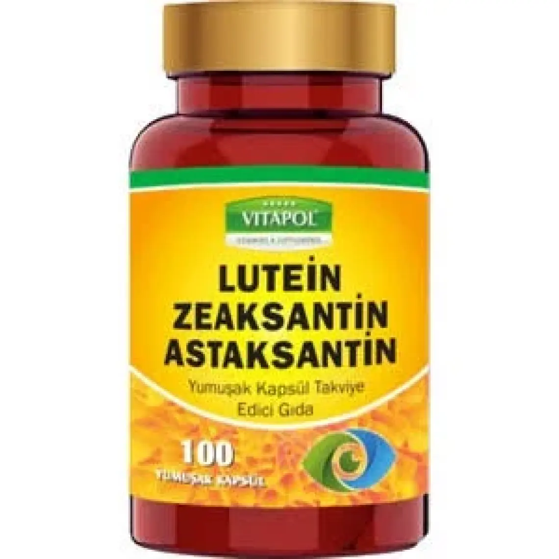 Vitapol Lutein Zeaksantin Astaksantin 100 Yumuşak Kapsül