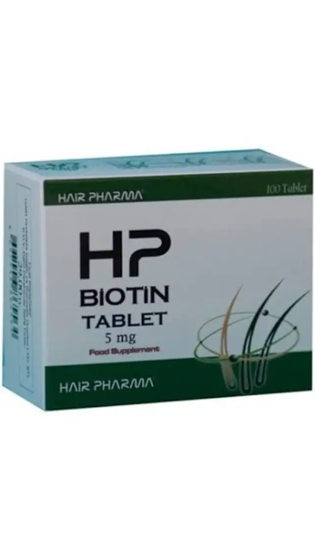 Hp Biotin Tablet 5 Mg Biotin 100 Tablet