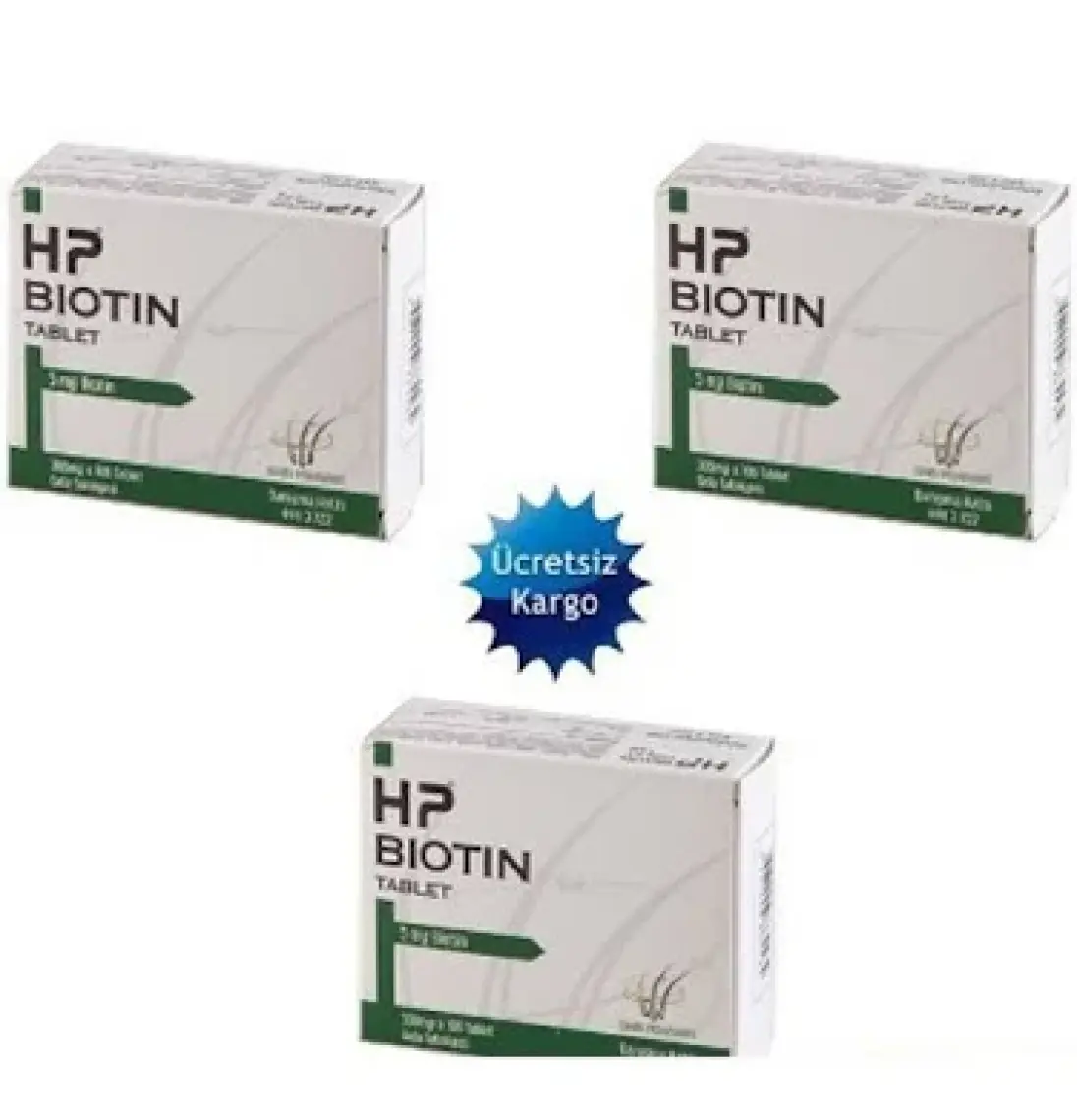 Hp Biotin Tablet 5 Mg Biotin 100 Tablet