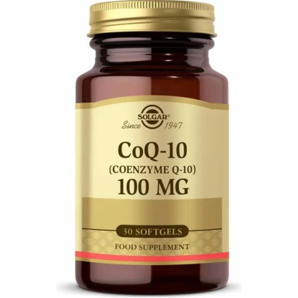 Solgar Coenzyme Q-10 100 Mg 30 Kapsül