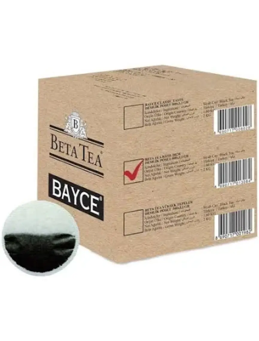 Beta Kızıl Dem Türk Çayı Demlik Poşet 500 x 3,2 gr