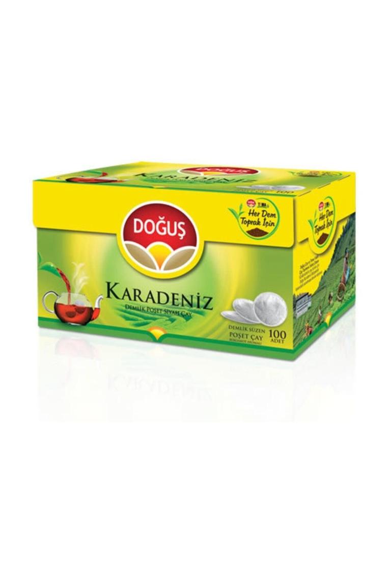 Doğuş Karadeniz 3.2 gr 100'lü Bergamotlu Demlik Poşet Çay
