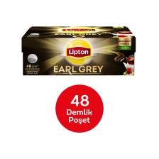 Lipton Demlik Poşet Çay Earl grey 48'Li
