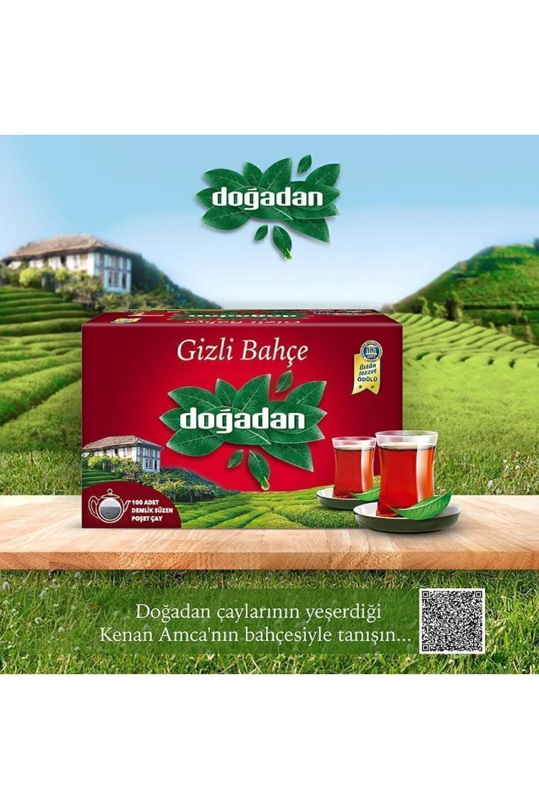 Gizli Bahçe Demlik Poşet Çay 100lü X 3.2g