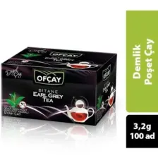 Ofçay Bitane Earl Grey Tea  Demlik 100 Lü