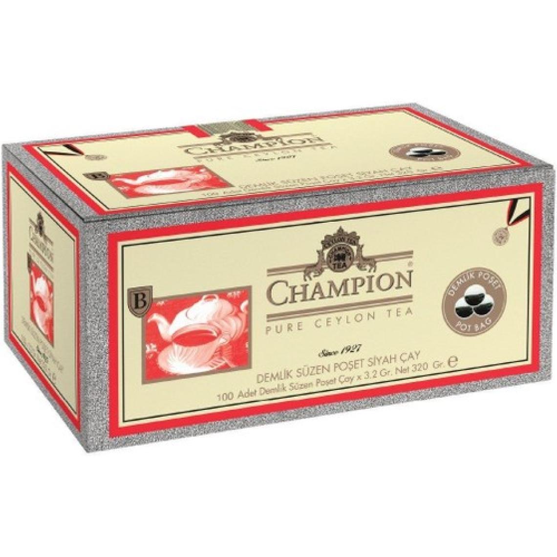 Champion Demlik Poşet 100 lü (Seylan Çayı - Ceylon Tea)
