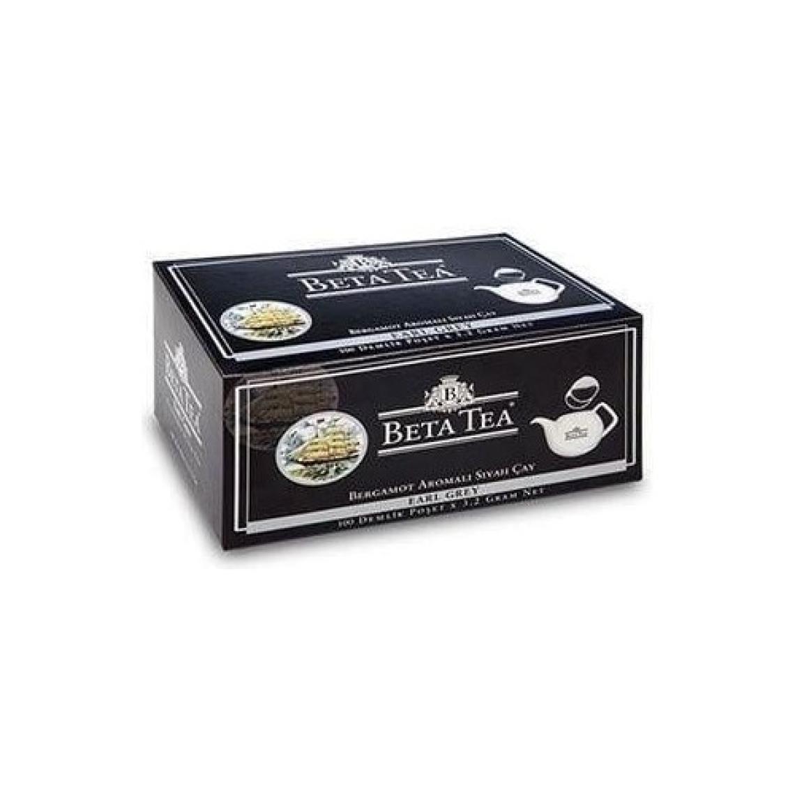 Beta Earl Grey Demlik Poşet 100 Adet (Bergamot - Tomurcuk Çayı)