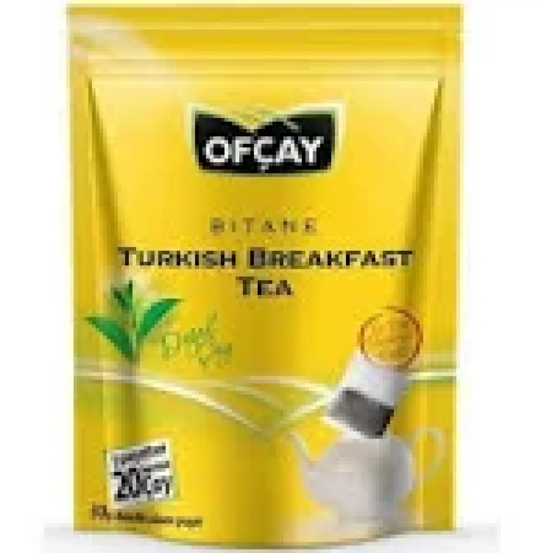 Ofçay Bitane Turkish Breakfast Tea Eko Demlik Poşet Çay 30 gr 30 Adet