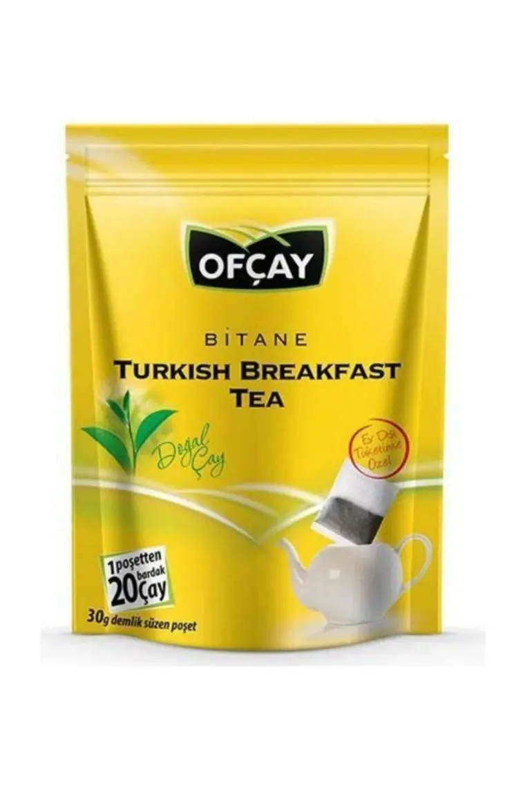 Ofçay Bitane Turkish Breakfast Tea Eko Demlik Poşet Çay 30 gr 30 Adet