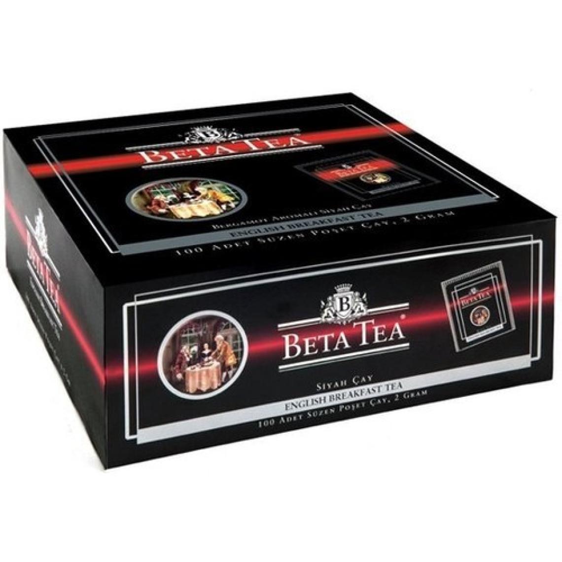 Beta Tea English Breakfast 3.2 gr 100'lü Bardak Poşet Çay