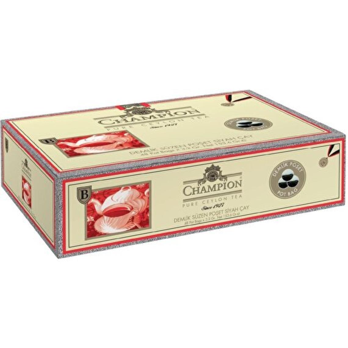Champion Pure Ceylon Tea 3.2 gr 48'li Demlik Poşet Çay