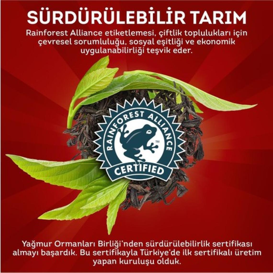 Lipton Extra Dem Demlik Süzen Poşet Siyah Çay 100'lü