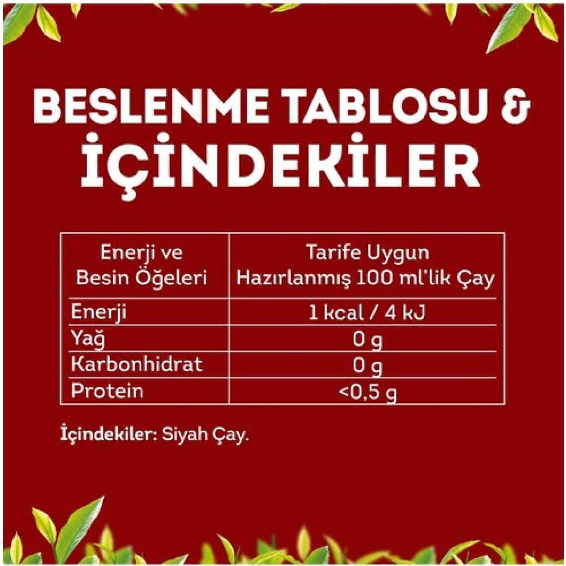 Lipton Extra Dem Demlik Süzen Poşet Siyah Çay 100'lü