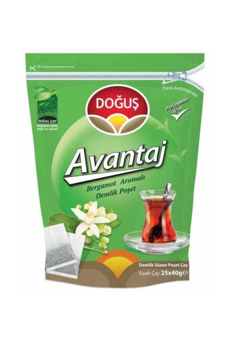 Avantaj Bergamot Aroma Demlik Poşet Çay 40 gr 25 Adet