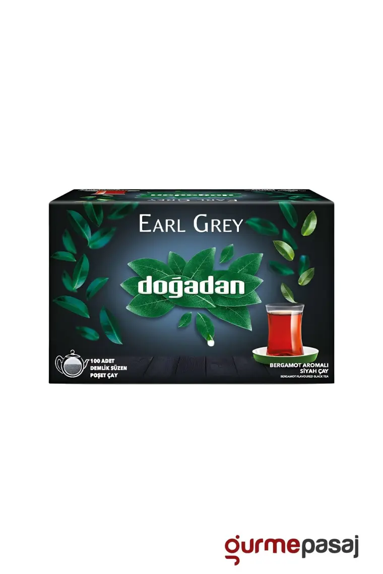Doğadan Early Grey Demlik Poset 100'Lü
