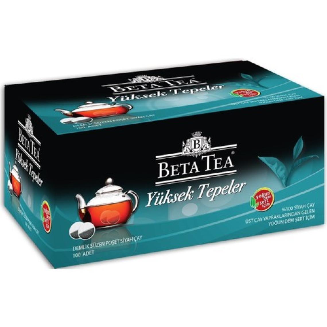 Beta Tea Yüksek Tepeler 3.2 gr 100'lü Demlik Poşet Çay