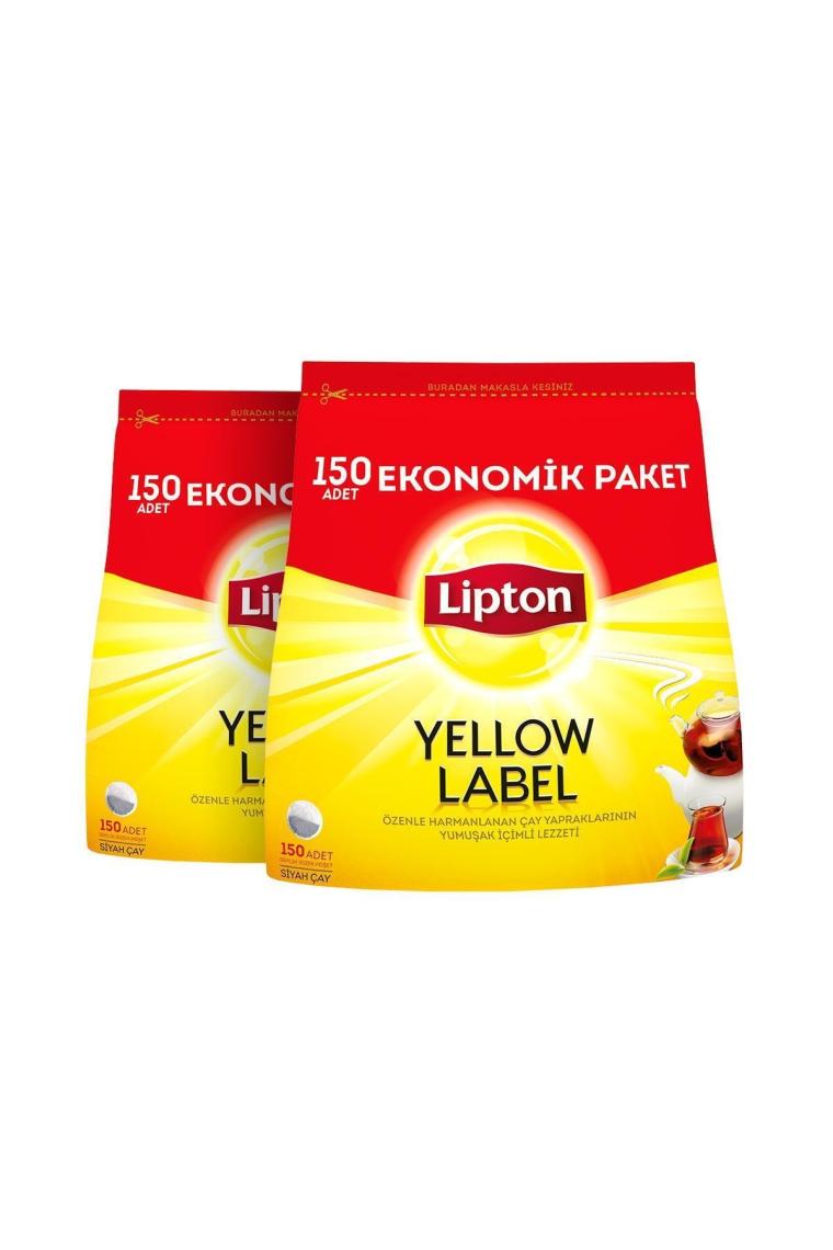 Yellow Label Demlik Poşet Çay 150'li X 2 Adet