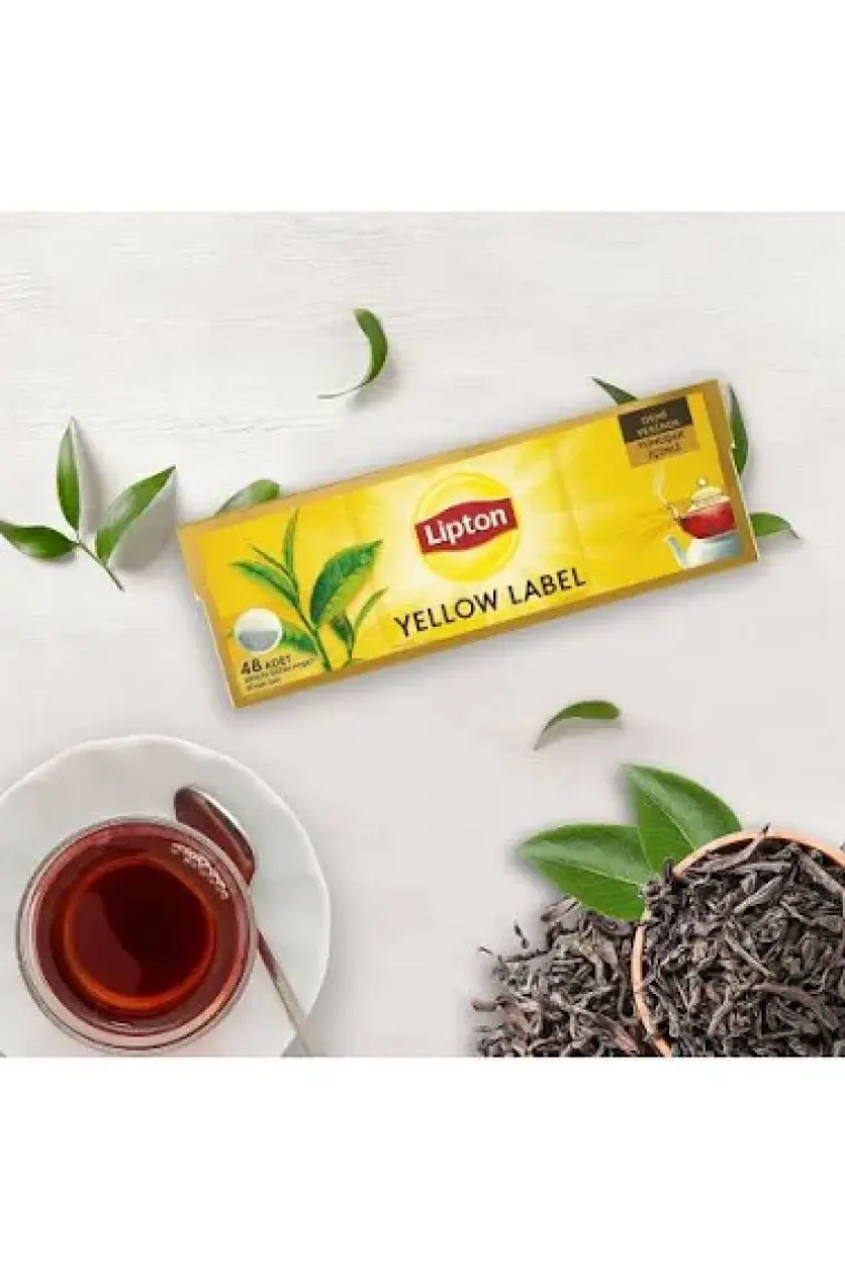 Lipton Demlik Poşet Çay Yellow Label 48'Li
