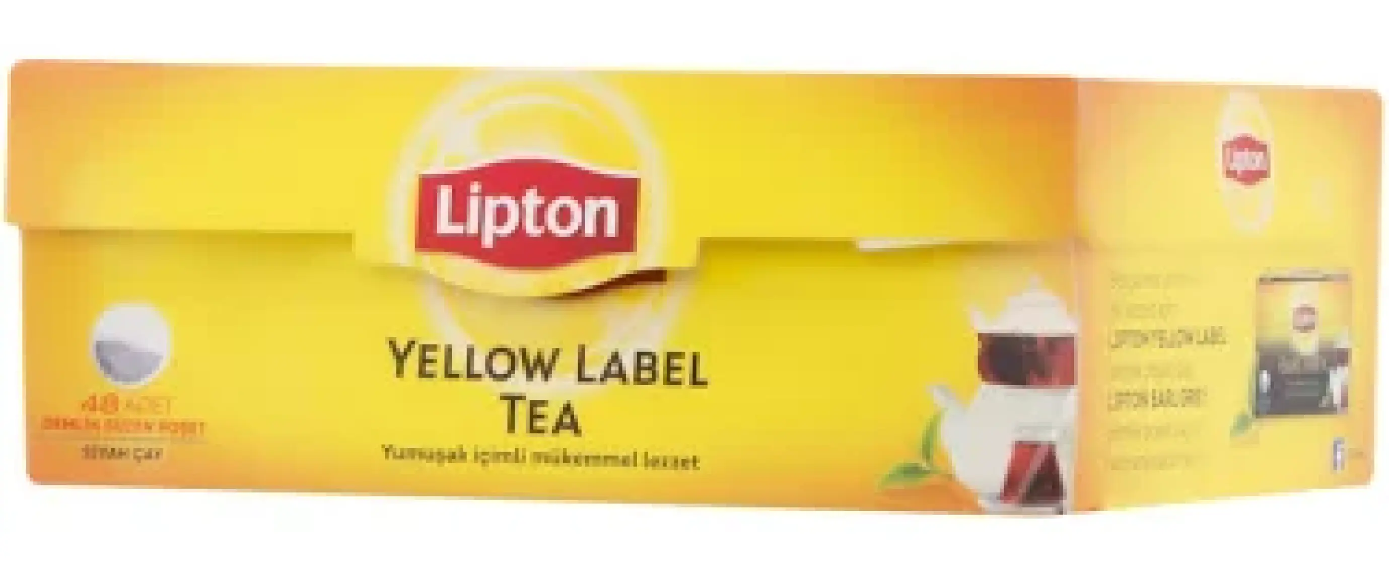 Lipton Demlik Poşet Çay Yellow Label 48'Li