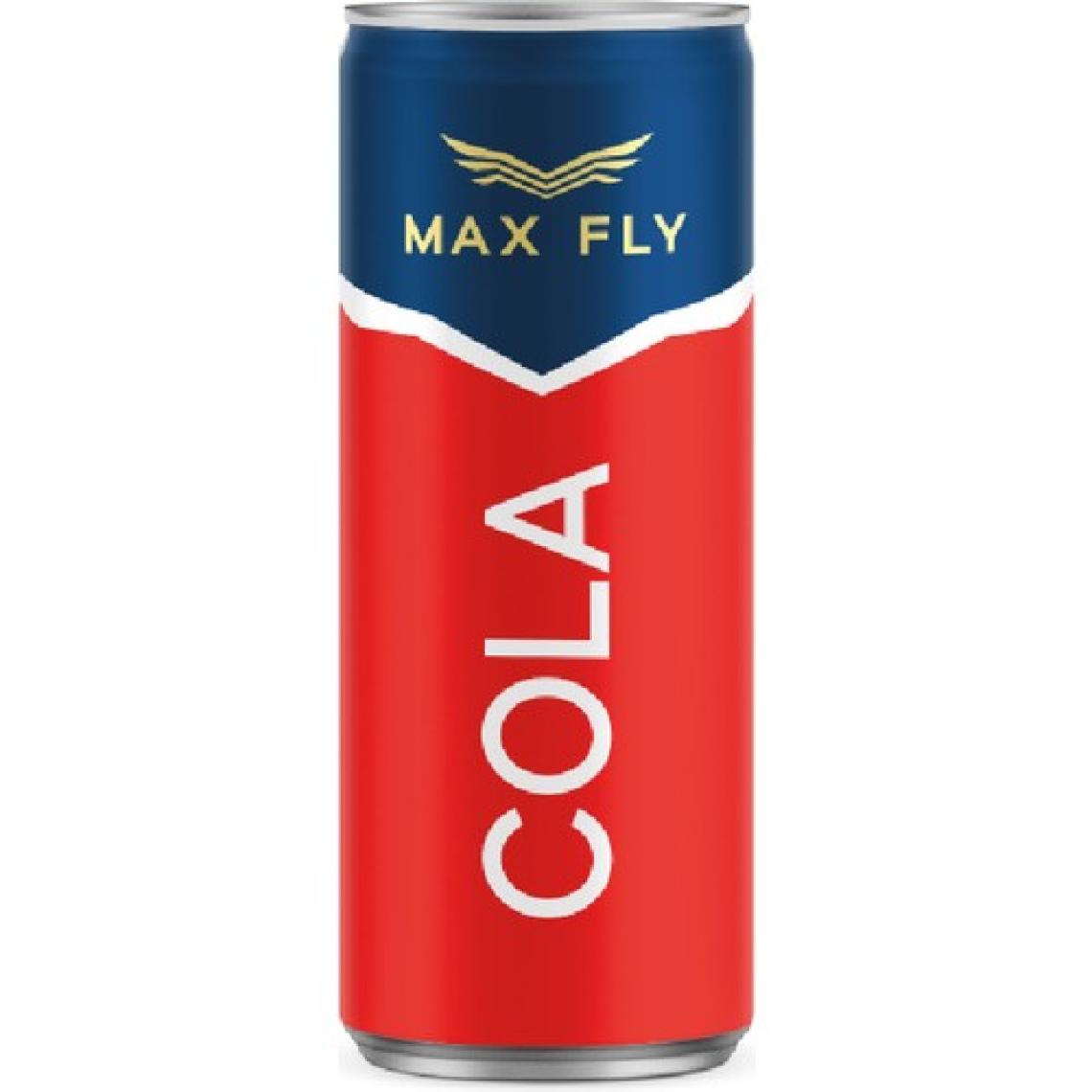 Max Fly Cola 250 ml 24 Adet