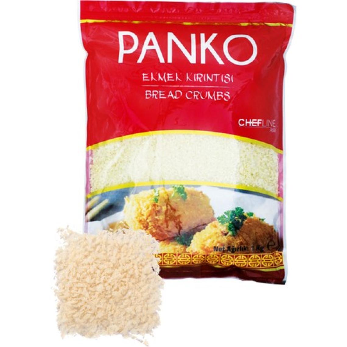 Chefline Asia Panko Klasik Orta Boy Ekmek Kırıntısı 1 kg