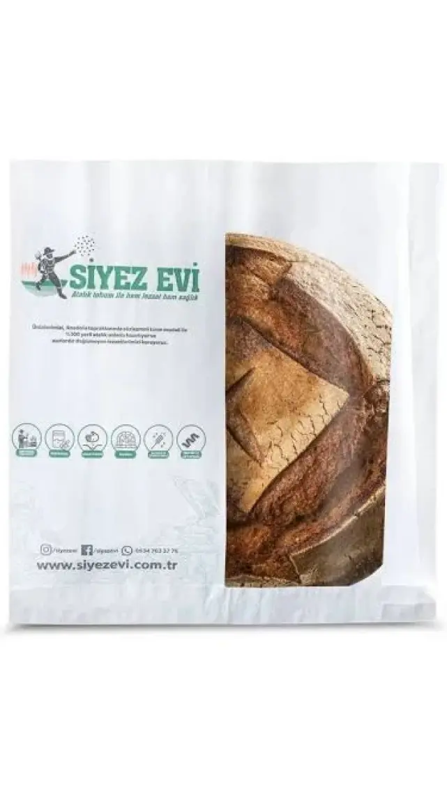 Siyez Evi %100 Tam Buğday Ekşi Mayalı Ekmek 900 gr