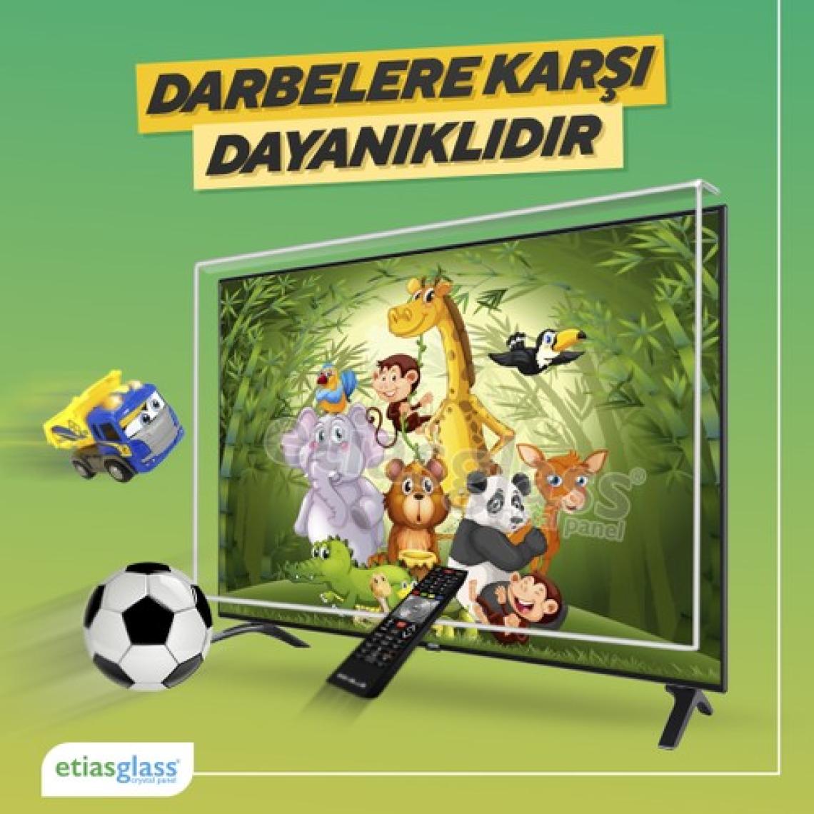 Etiasglass VESTEL 65UD9000 Tv Ekran Koruyucu /  Ekran Koruma Paneli