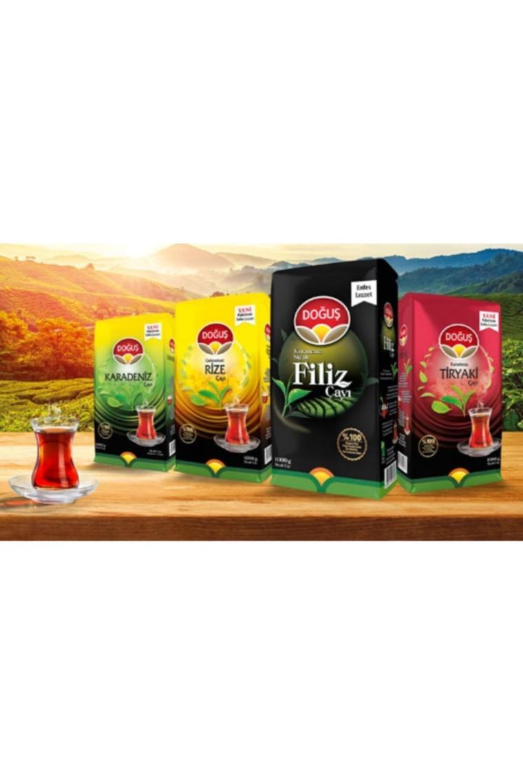 Karadeniz Filiz Siyah Dökme Çay 6 X 1 Kg