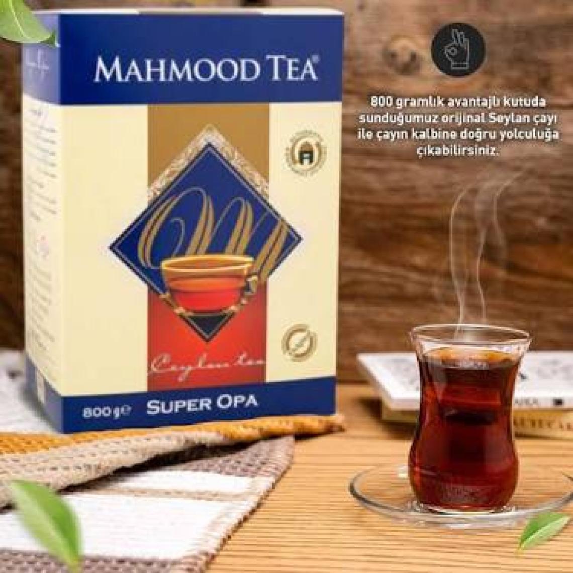 Mahmood Tea İthal %100 Saf Seylan Opa Dökme Çayı 800 gr