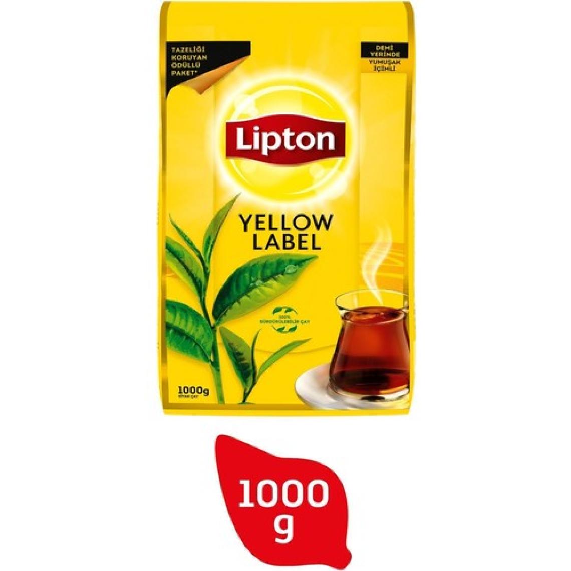 Lipton Yellow Label Dökme Çay 1000gr