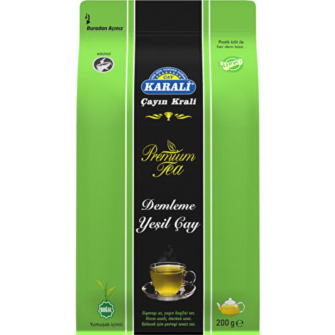 Karali Premium 200 gr Dökme Yeşil Bitki Çayı