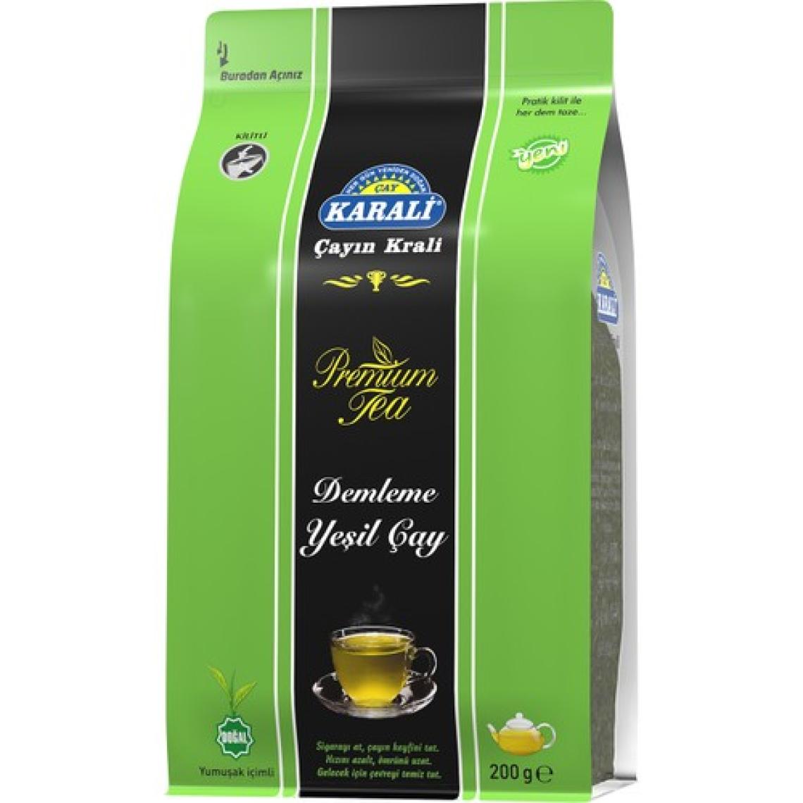 Karali Premium 200 gr Dökme Yeşil Bitki Çayı