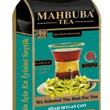 Mahbuba Tea STD 3428 Kakule Cardamom Aromalı İthal Seylan Sri Lanka Ceylon  Siyah Yaprak Çayı 200gr