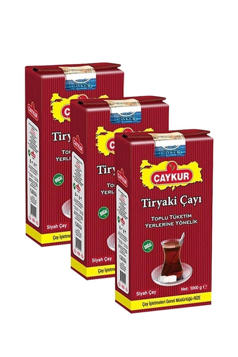 Tiryaki Çay 1000 gr X 3 Adet