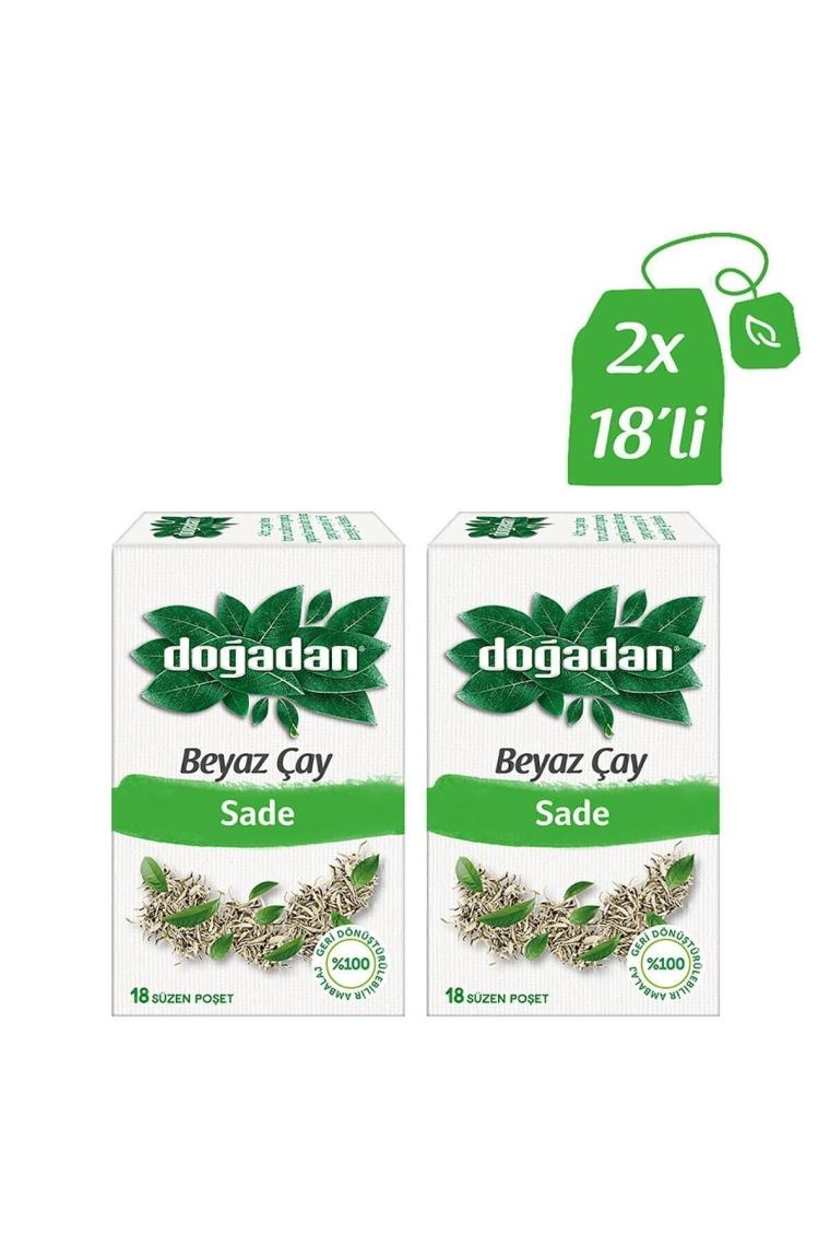Beyaz Çay 18’li Bardak Poşet x2
