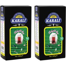 Karalı Çay  Hediyelik Dökme Çay 1 kg x 2 Adet