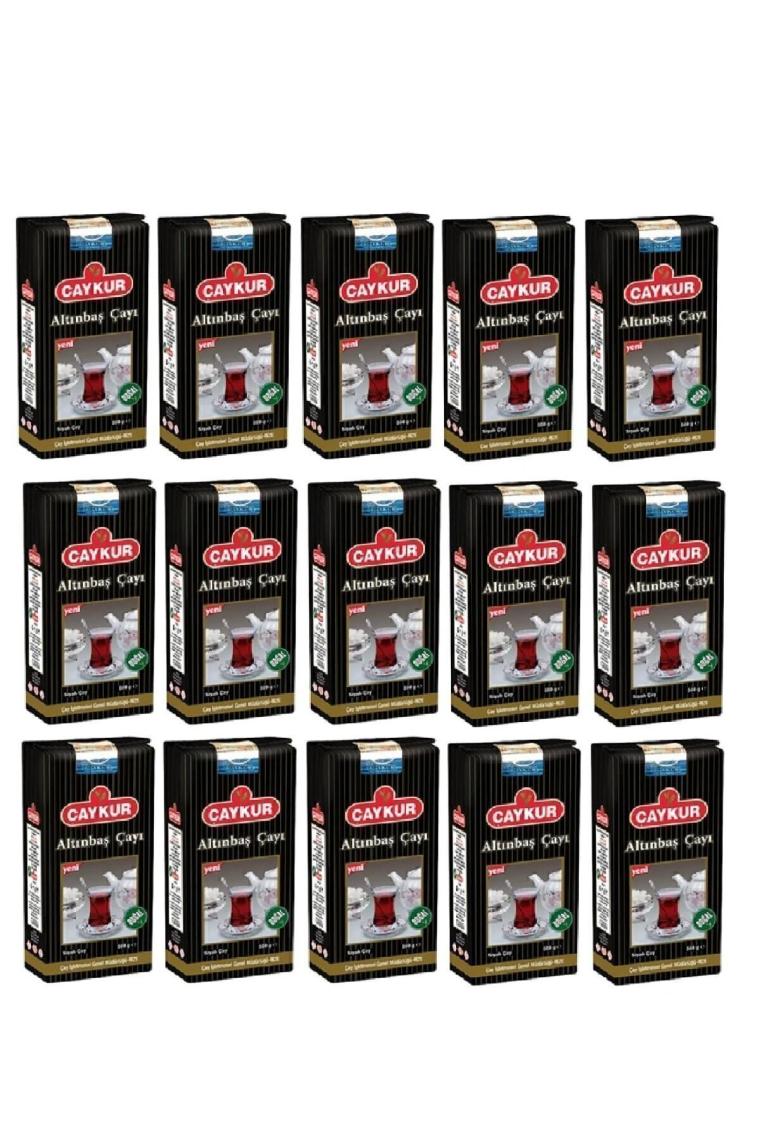 Altınbaş Klasik Doğal Siyah Dökme Çay 15 X 500 G