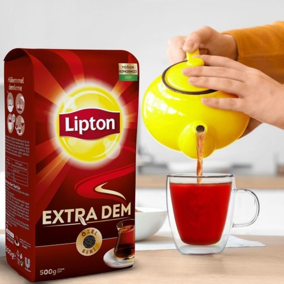 Lipton Extra Dem Dökme Çay 500 gram