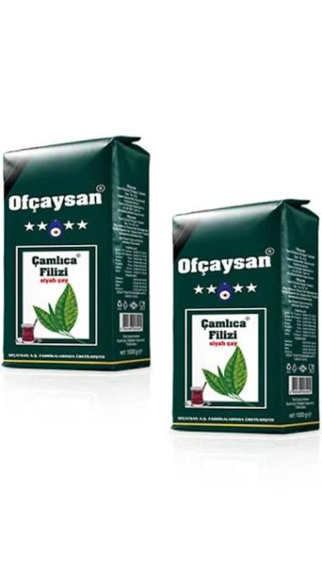 Ofçay Çamlıca Filizi Çayı 1 kg x 2 Paket