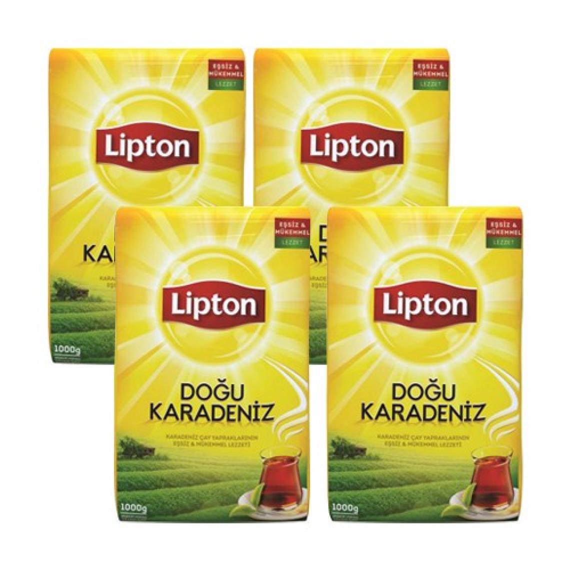 Lipton Doğu Karadeniz Dökme Çay 1000gr x 4 Adet