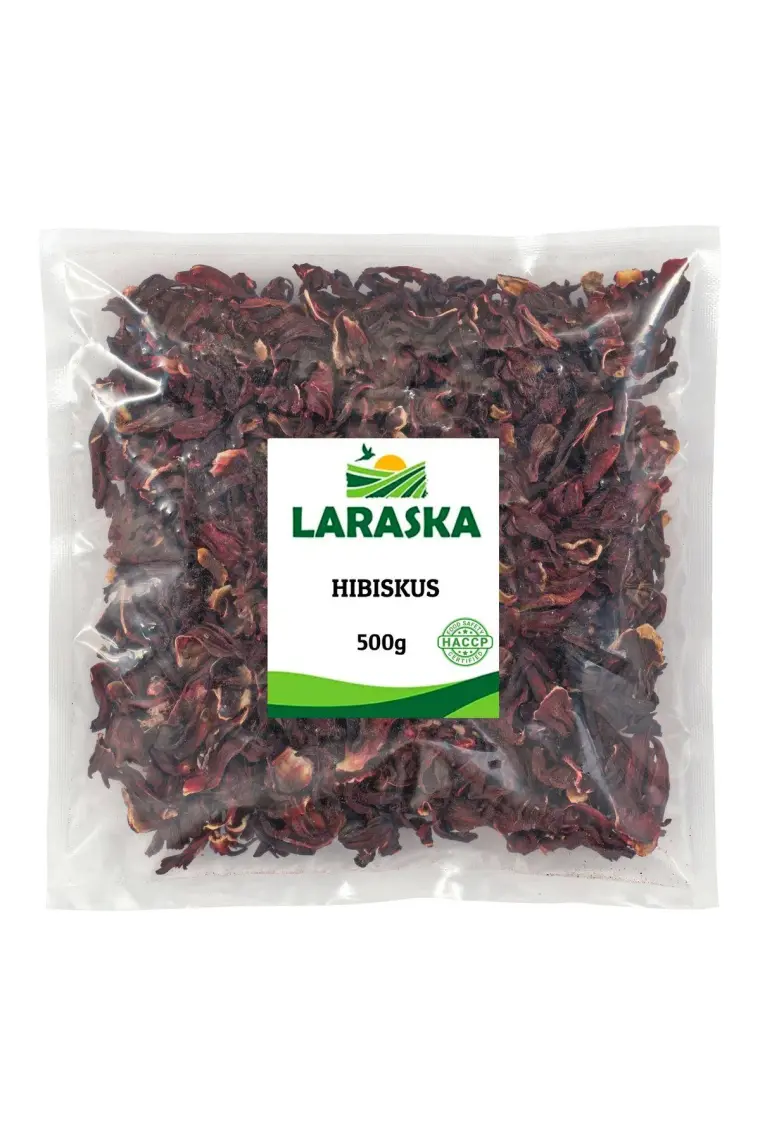 Laraska Hibiskus Çayı  Nar Çiçeği Bamya Çiçeği Hibiscus Tea Whole 500 gr