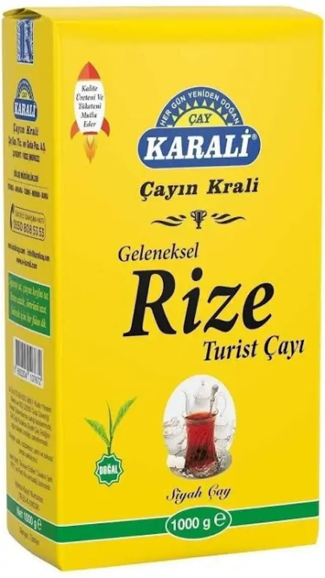 Karalı Geleneksel Rize Dökme Çay 1 kg