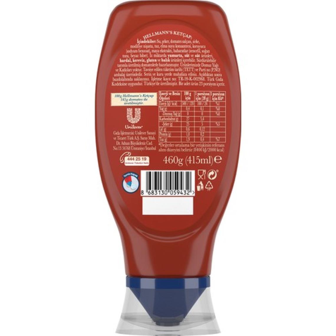 Hellmann's Ketçap 460G