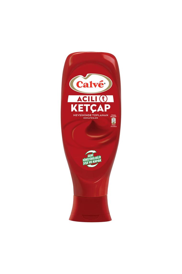 Calve 600 gr Acılı Ketçap