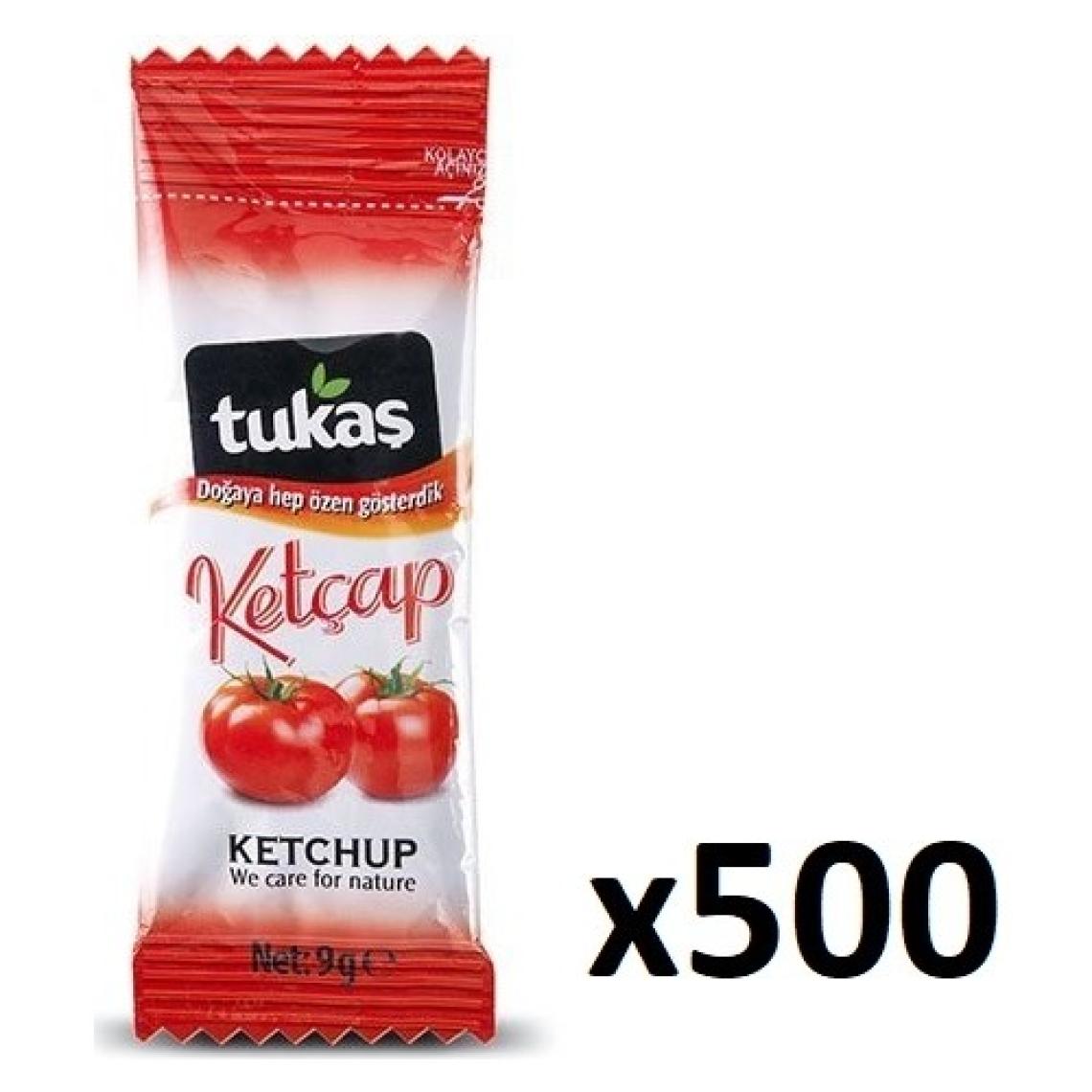 Tukaş Ketçap - 9 gr x 500'LÜ