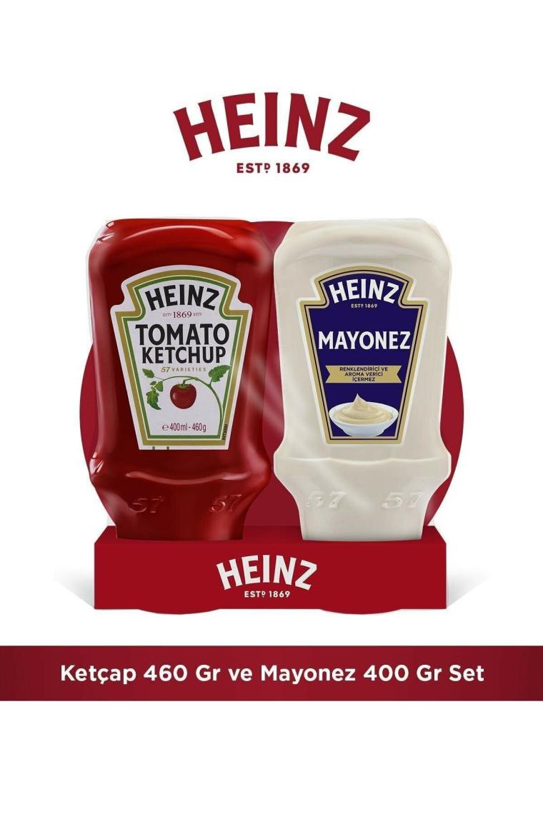 Ketçap 460 gr + Mayonez 400 gr Ikili Set