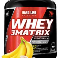 Hardline Nutrition Whey 3 Matrix Protein Tozu 2300 gr Muzlu