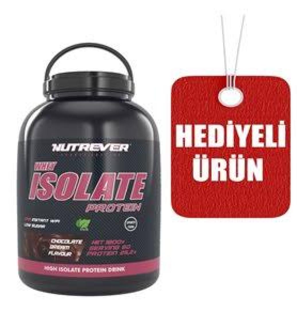 Nutrever Çikolata Whey Isolate Protein 1800 gr Izole Protein Tozu