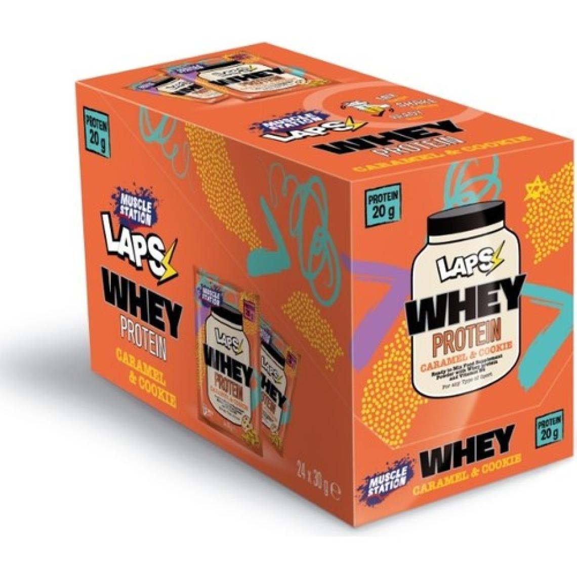 Muscle Station Laps Protein Caramel & Cookie 720GR